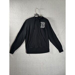 Bloomies‎ Hoodie Size Small Black W/ Checker Monogram Bloomingdale’s Size Small